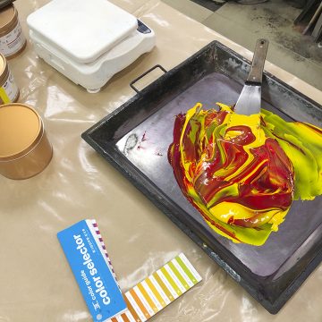 特色インキの写真です